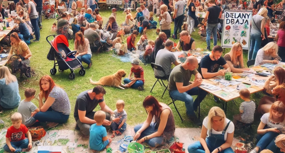 Imprezy plenerowe, Bielany Dbają Zwierzęta Piknik Edukacyjny Parku Kępa Potocka - zdjęcie, fotografia