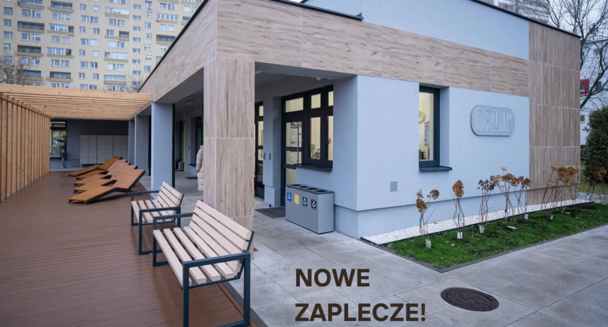 Inwestycje, zaplecze szatniowo sanitarne Orliku komfort nowoczesność ekologia Bielanach - zdjęcie, fotografia