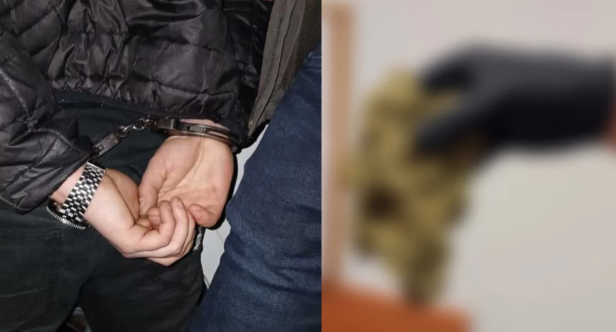 Akcja policji, Policjanci Bielanach znowu dokonali zatrzymania - zdjęcie, fotografia