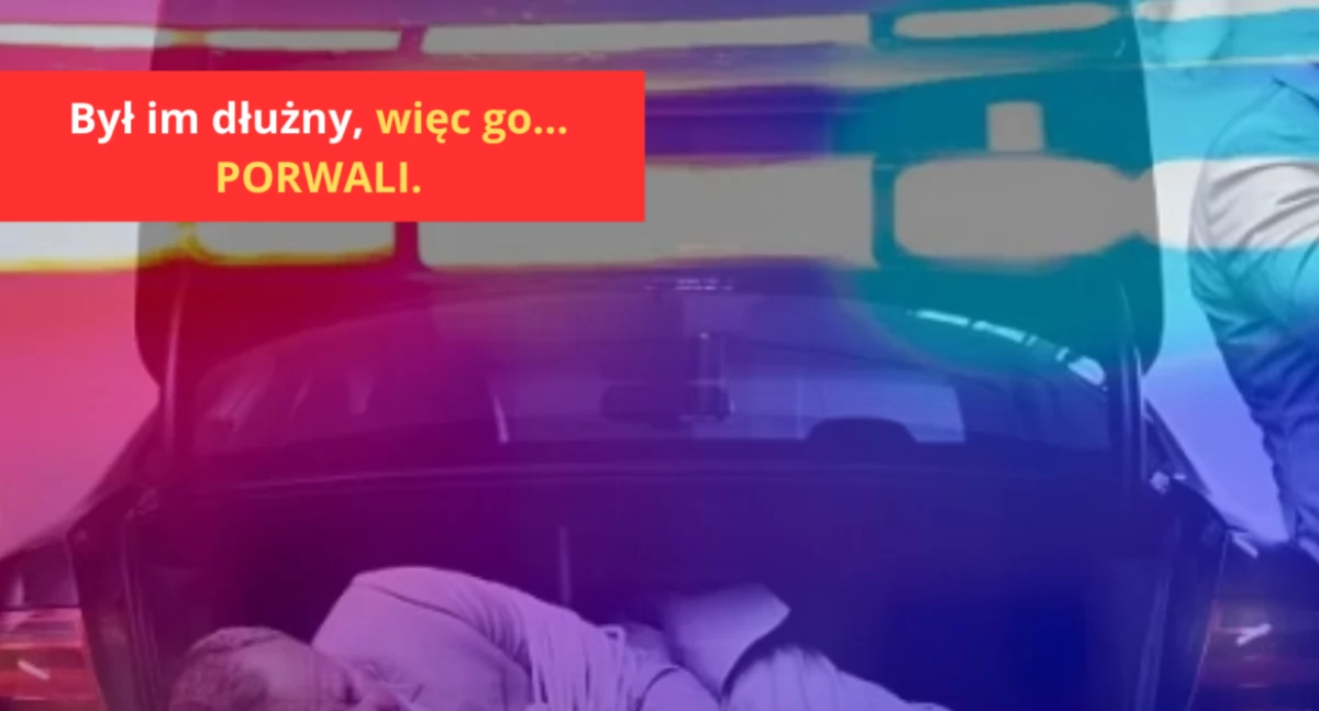 Akcja policji, Akcja rodem filmów akcji Bielanach Najpierw porwanie potem pobicie - zdjęcie, fotografia