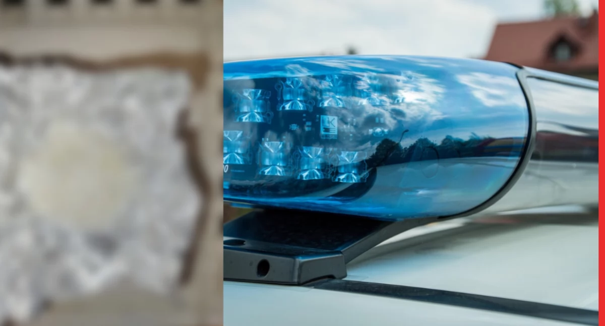 Akcja policji, Narkotykowe oblicze dzielnicy Kolejna interwencja Bielanach - zdjęcie, fotografia