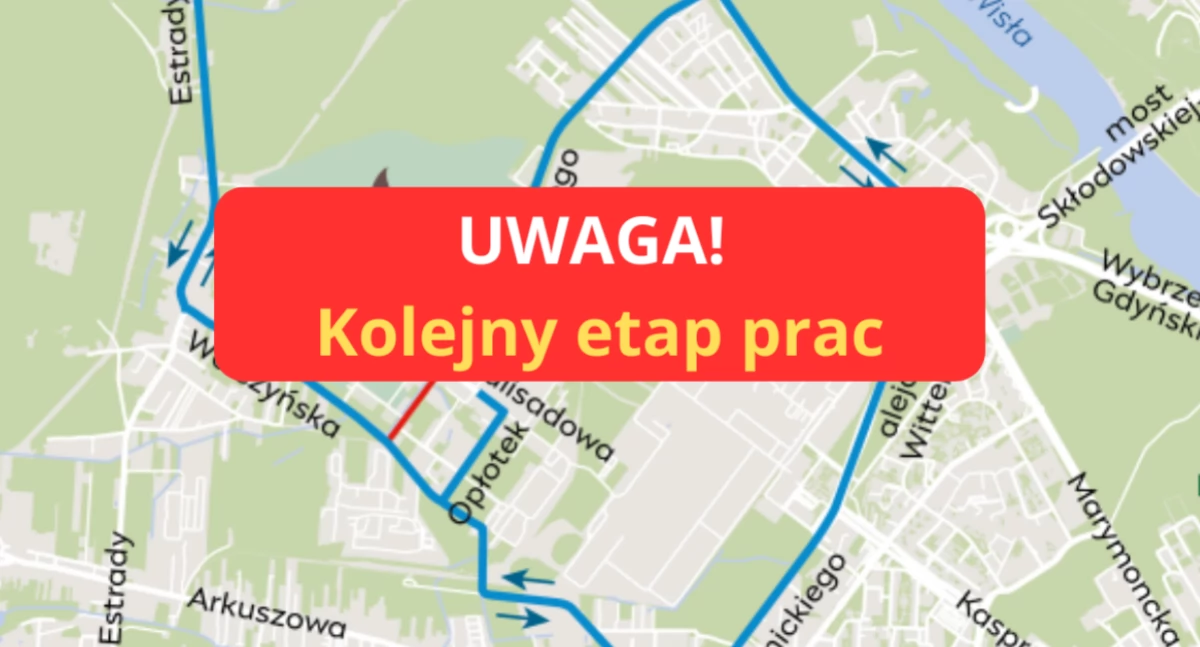 Ulice i place, Drogowcy wracają Wóycickiego będzie wiązało - zdjęcie, fotografia