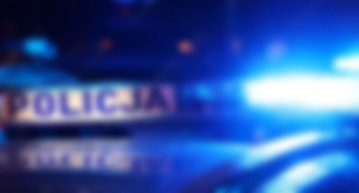 Akcja policji, Interwencja Bielanach zawsze wkopią - zdjęcie, fotografia