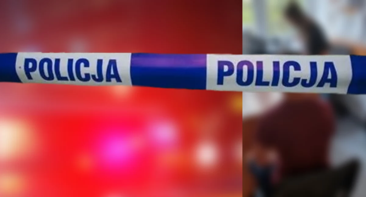 Akcja policji, Aroganckie włamanie sklepu Bielanach - zdjęcie, fotografia