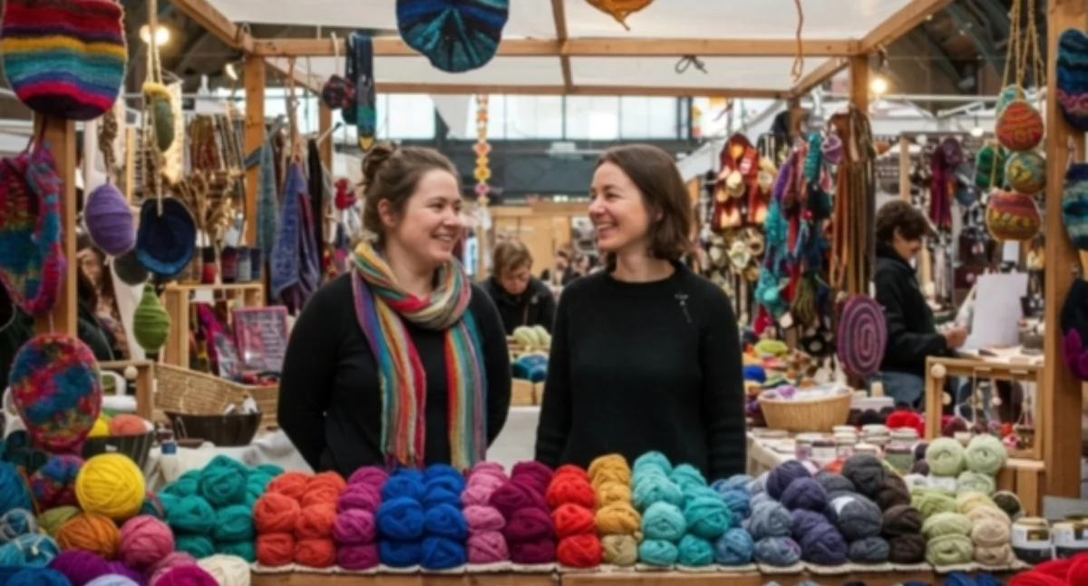 Wydarzenia, WIOSENNY KIERMASZ RĘKODZIEŁA Bielanach - zdjęcie, fotografia