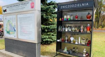 Zniczodzielnia na Cmentarzu Północnym