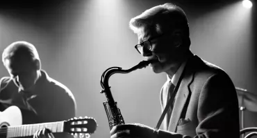 Jazz w BOK: Niezwykły duet Piotr Baron & Janusz Strobel na scenie Bielańskiego Ośrodka Kultury