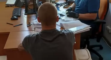 Ten mieszkaniec nie spodziewał się wizyty. Zatrzymanie na Bielanach