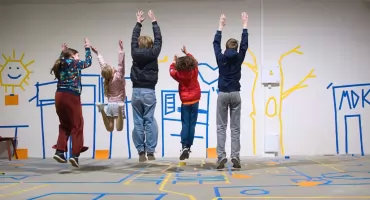 Dzieci zaprojektowały osiedle przyszłości. CeMat Art Space pokazał Bielany ich oczami