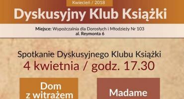 Zapraszamy na spotkanie Dyskusyjnego Klubu Książki
